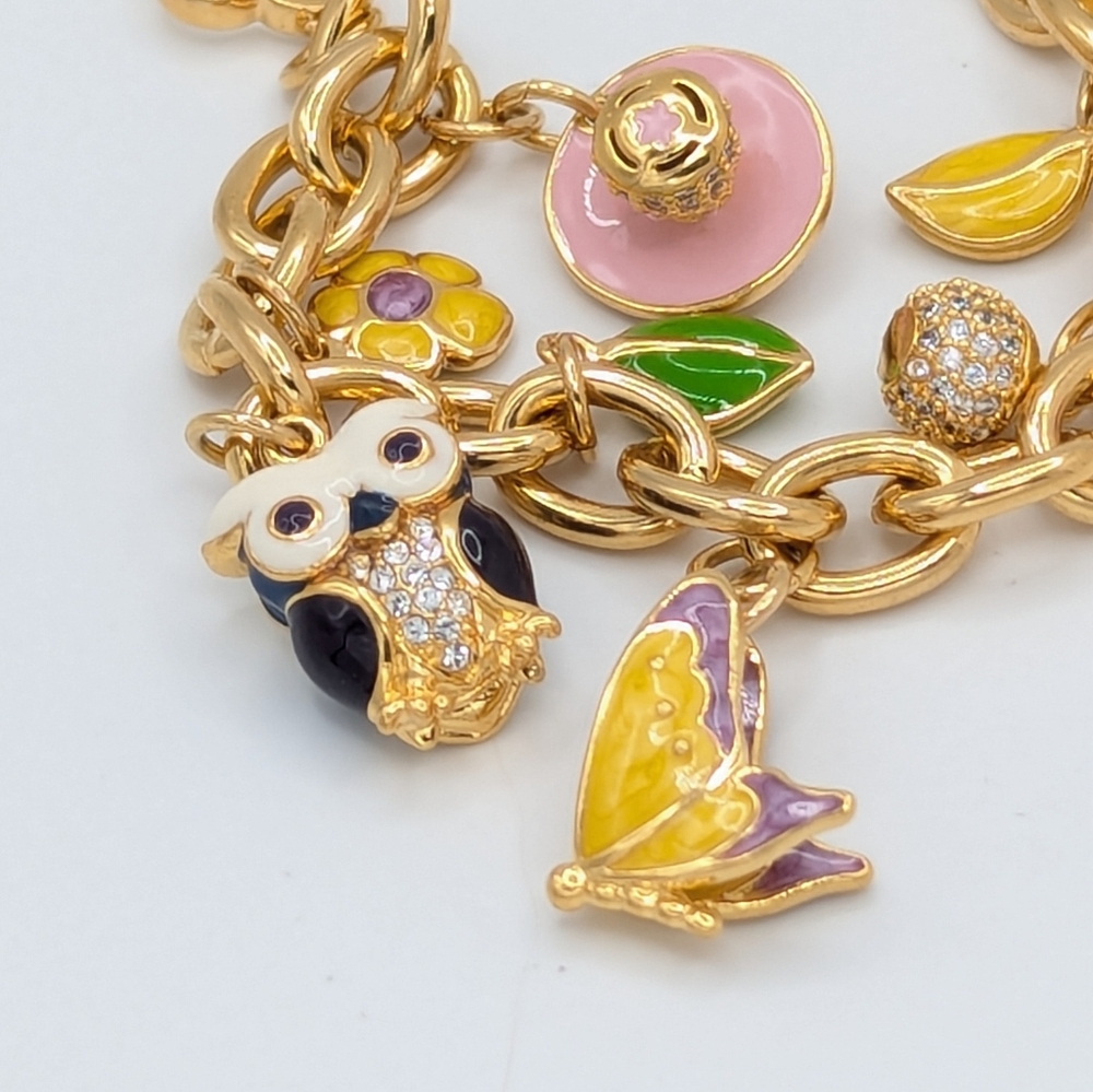 Lauren G Adams Eau Charm Bracelet NEW - Picture 7 of 8